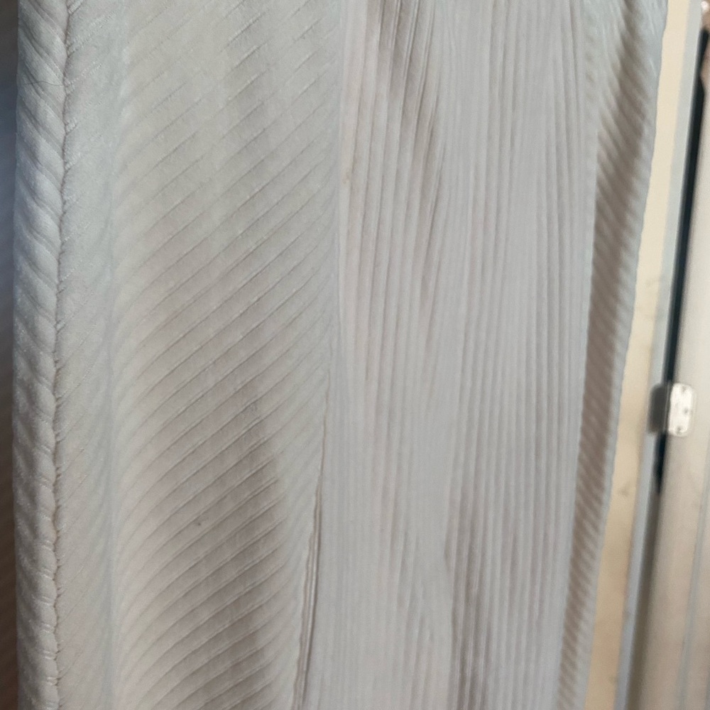 Cream Ribbed Pants - Picture 2 of 2